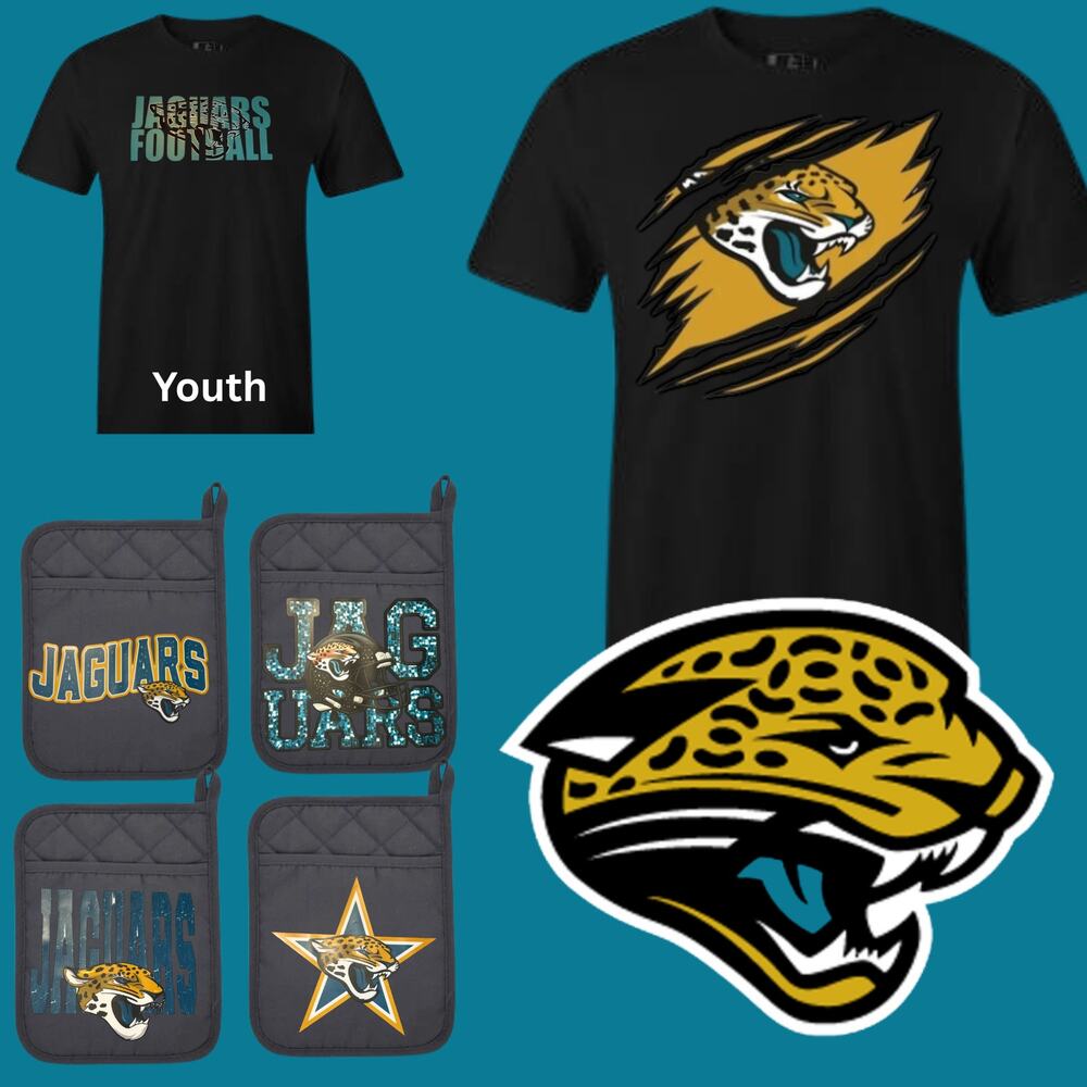 Jacksonville Jags Team Themed DTF Bundle